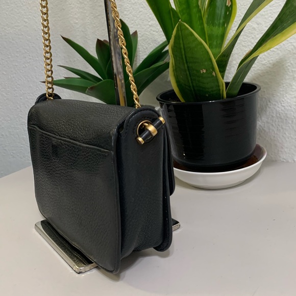 💕👜 TORY BURCH Chelsea Black Crossbody Bag - Picture 5 of 13